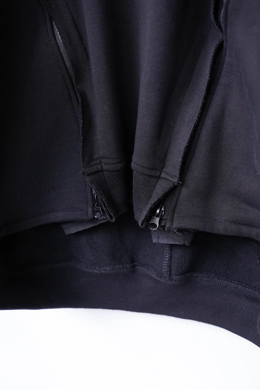 アレンジジップ変形パーカ