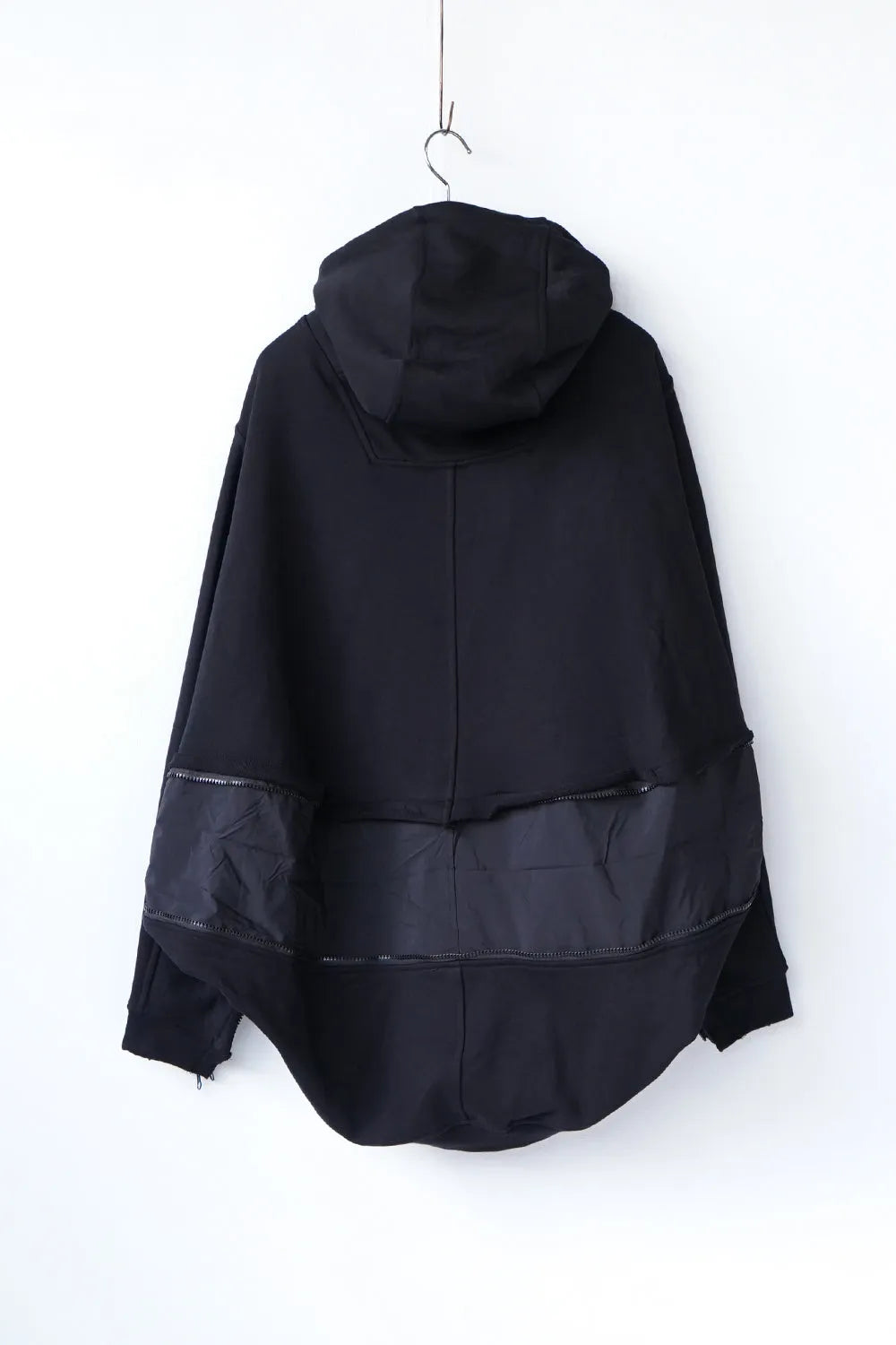 アレンジジップ変形パーカ