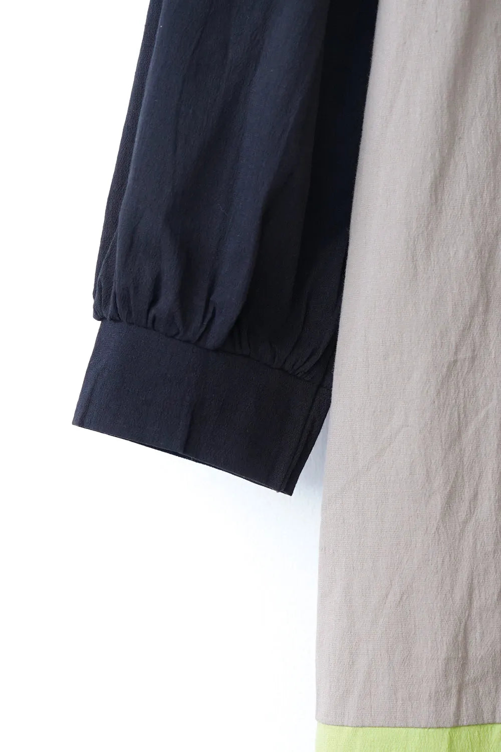 4配色切替フレアワンピース