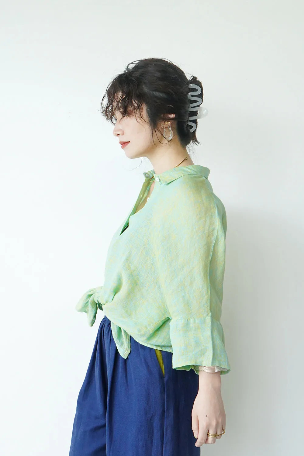 ウェーブヘアクリップ