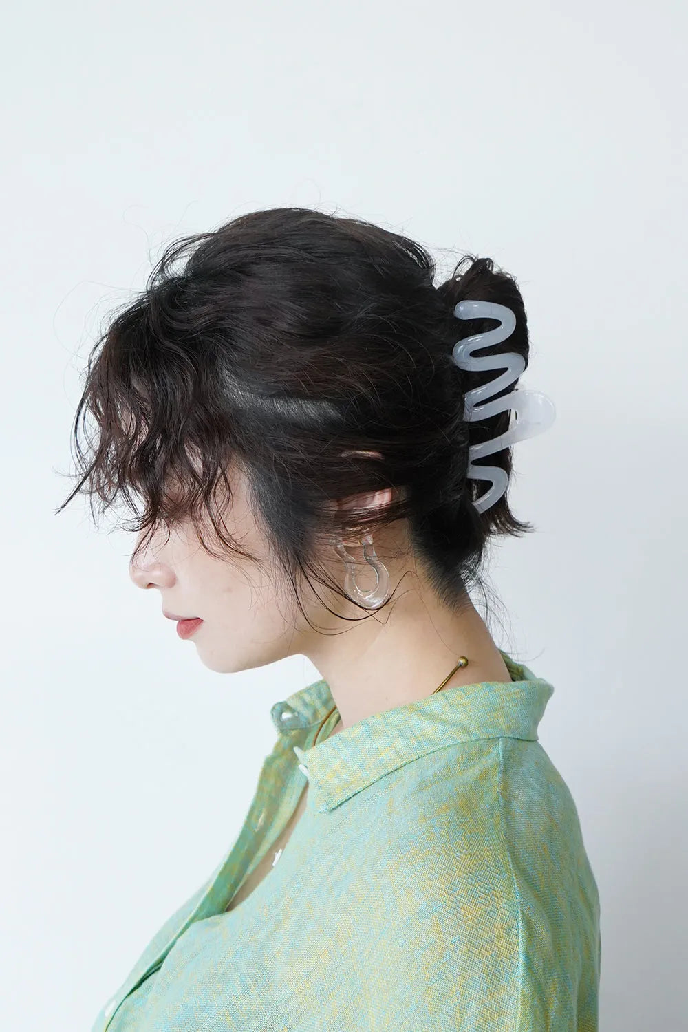 ウェーブヘアクリップ