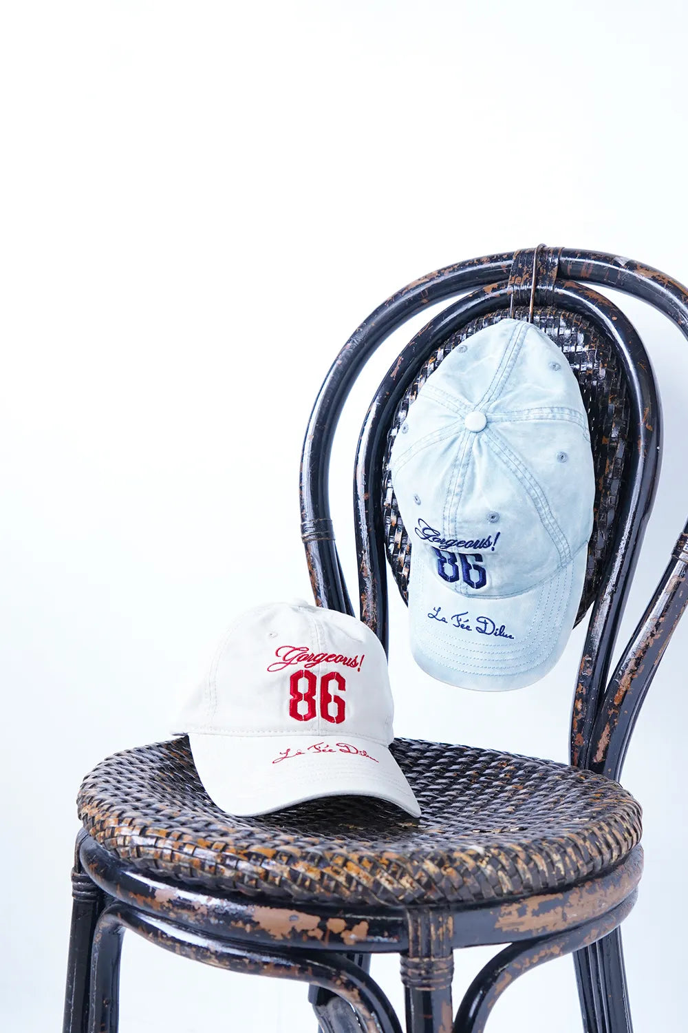 86ナンバー刺繍キャップ