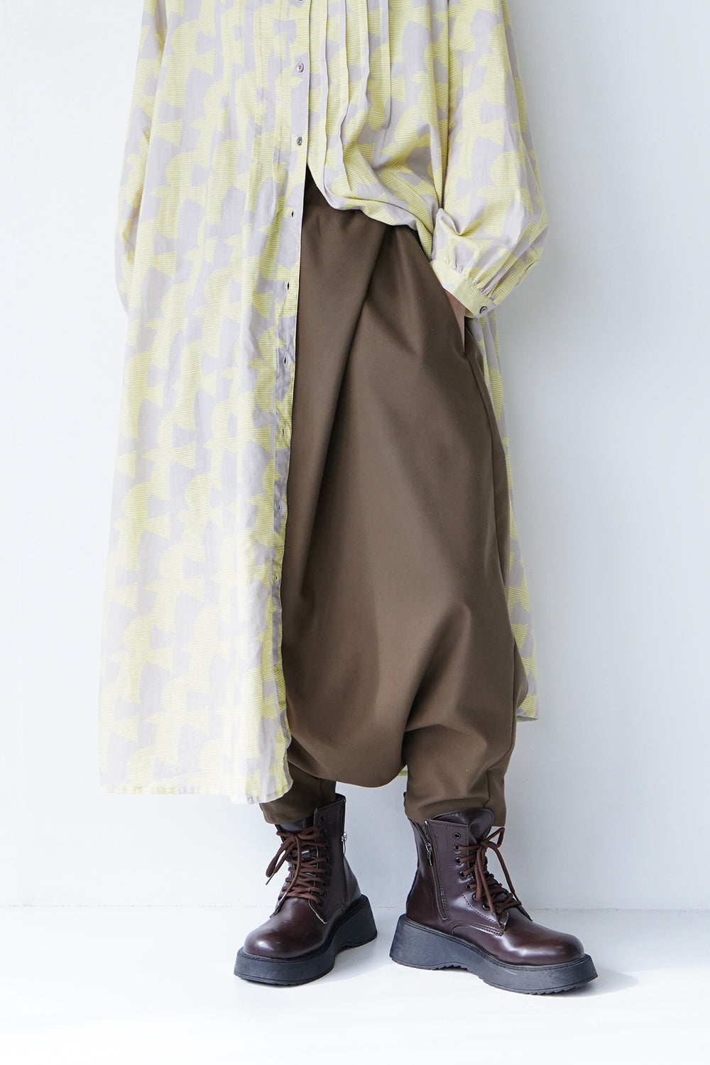 LILA n' citta】ビッグタックサルエルパンツ – LILA & CITTA ONLINE SHOP