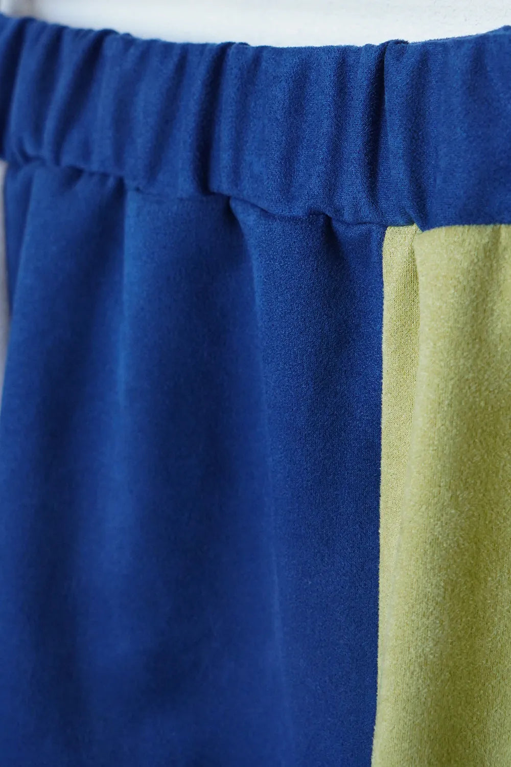 【LILA n’ citta】フェイクスエード配色スカート