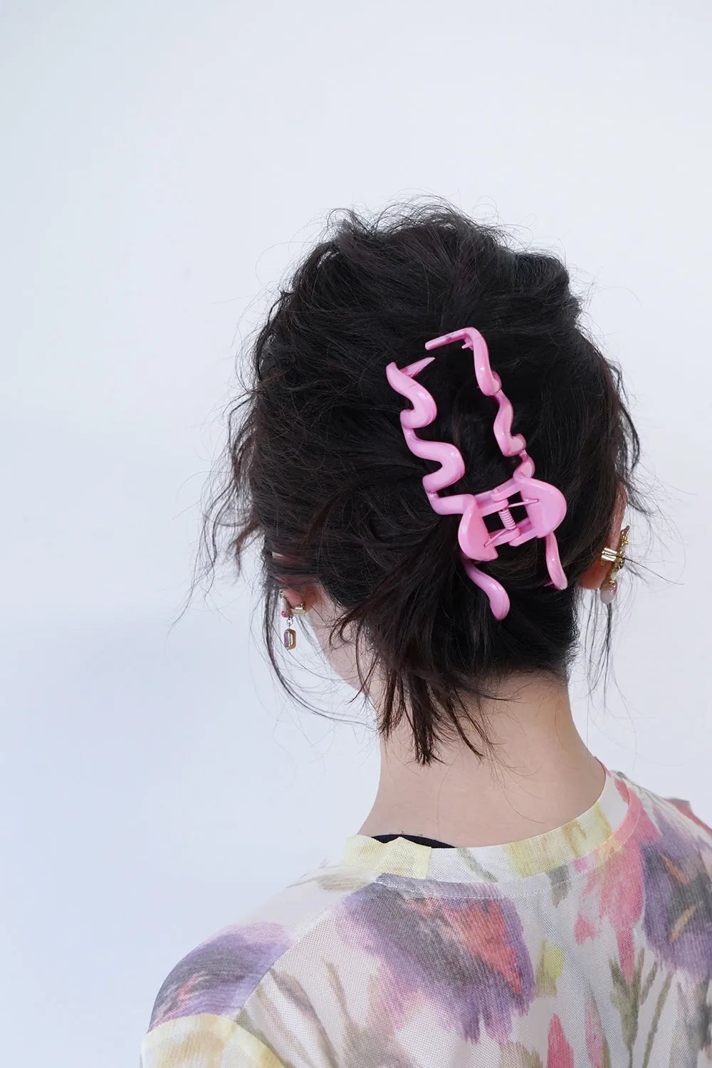 ウェーブヘアクリップ