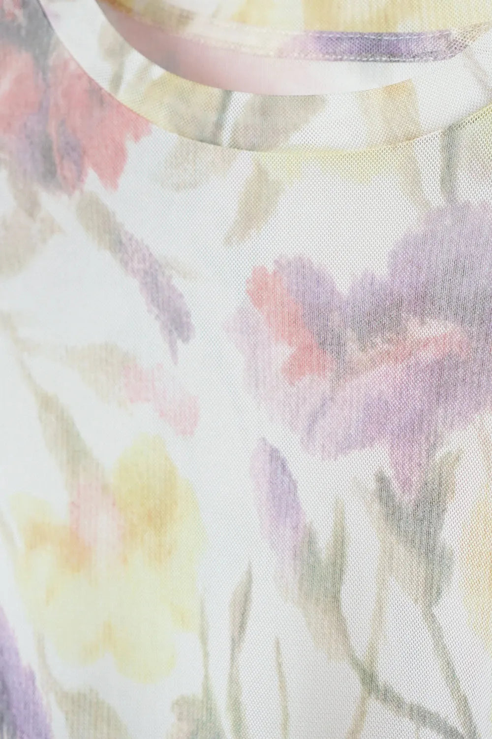 シアーカットソー(タイダイ柄/花柄)