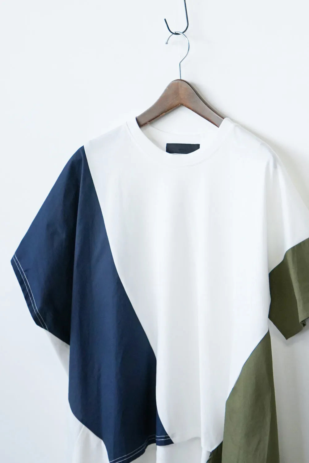 【MICALLE MICALLE】3配色ワイドカットソー