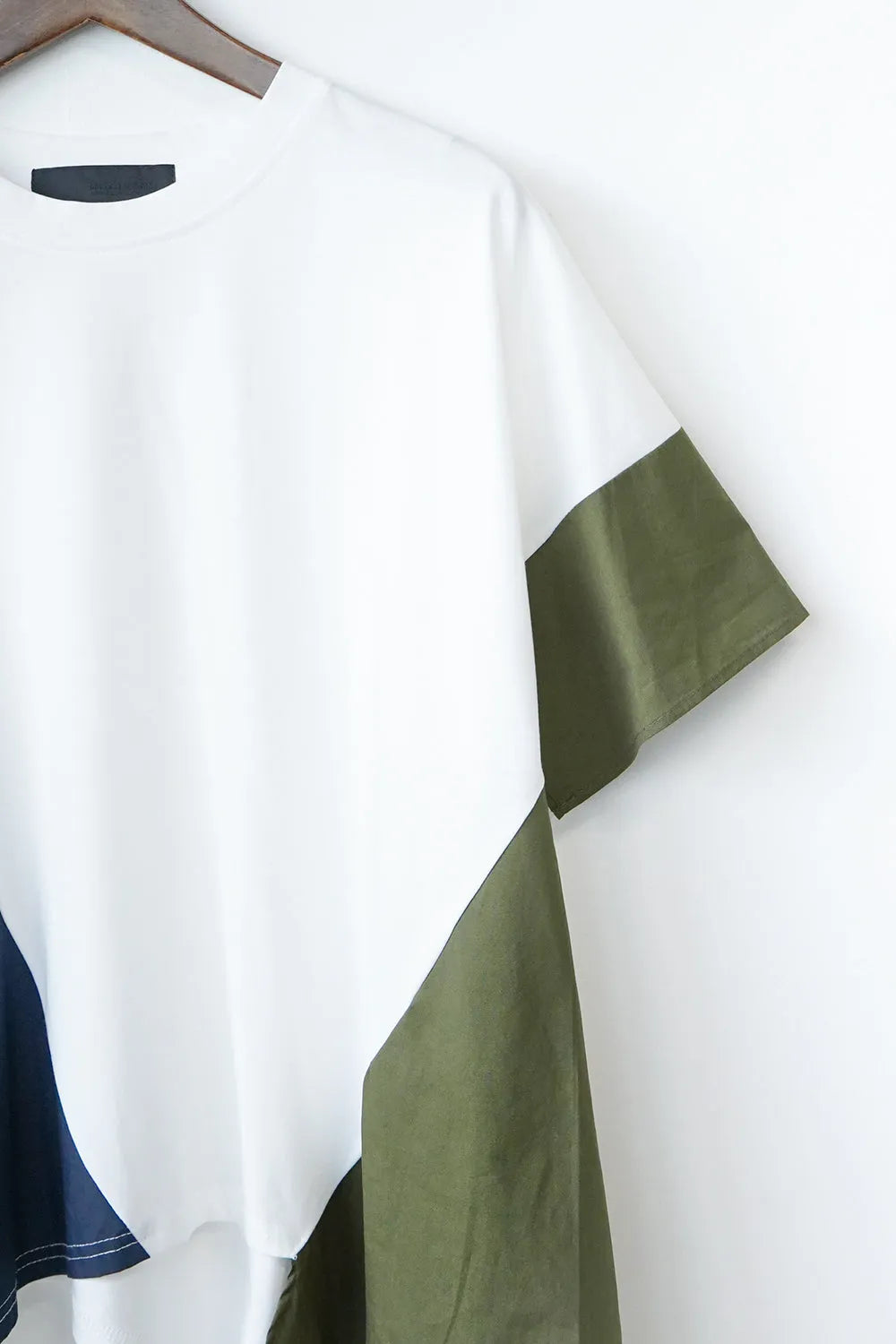 【MICALLE MICALLE】3配色ワイドカットソー