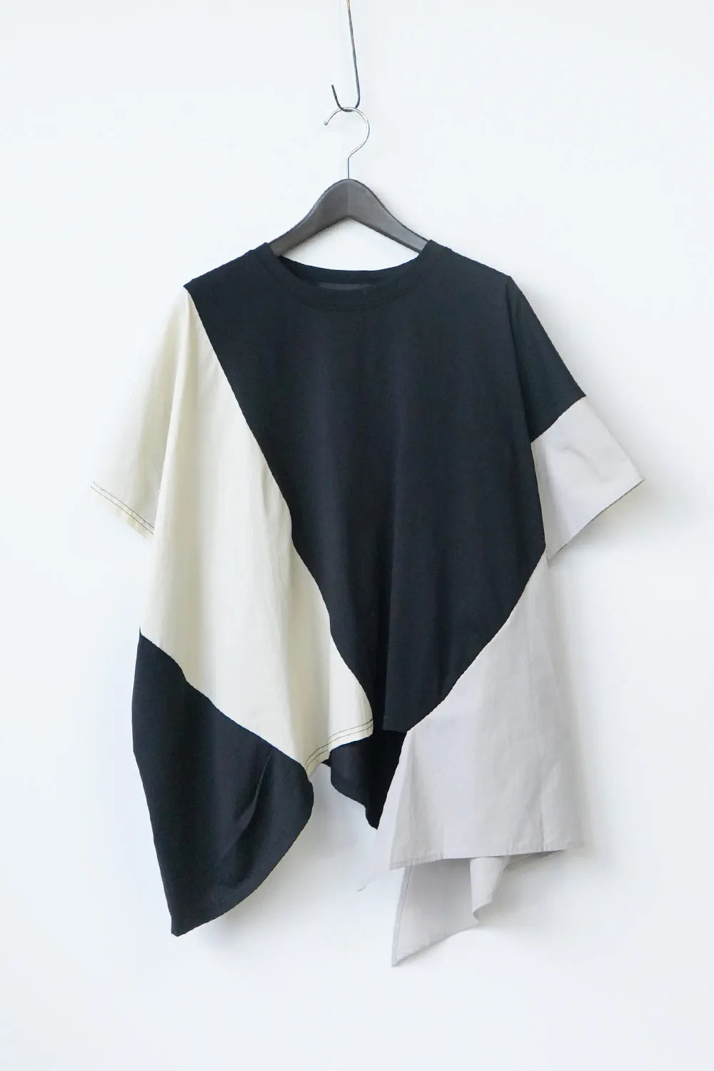 【MICALLE MICALLE】3配色ワイドカットソー