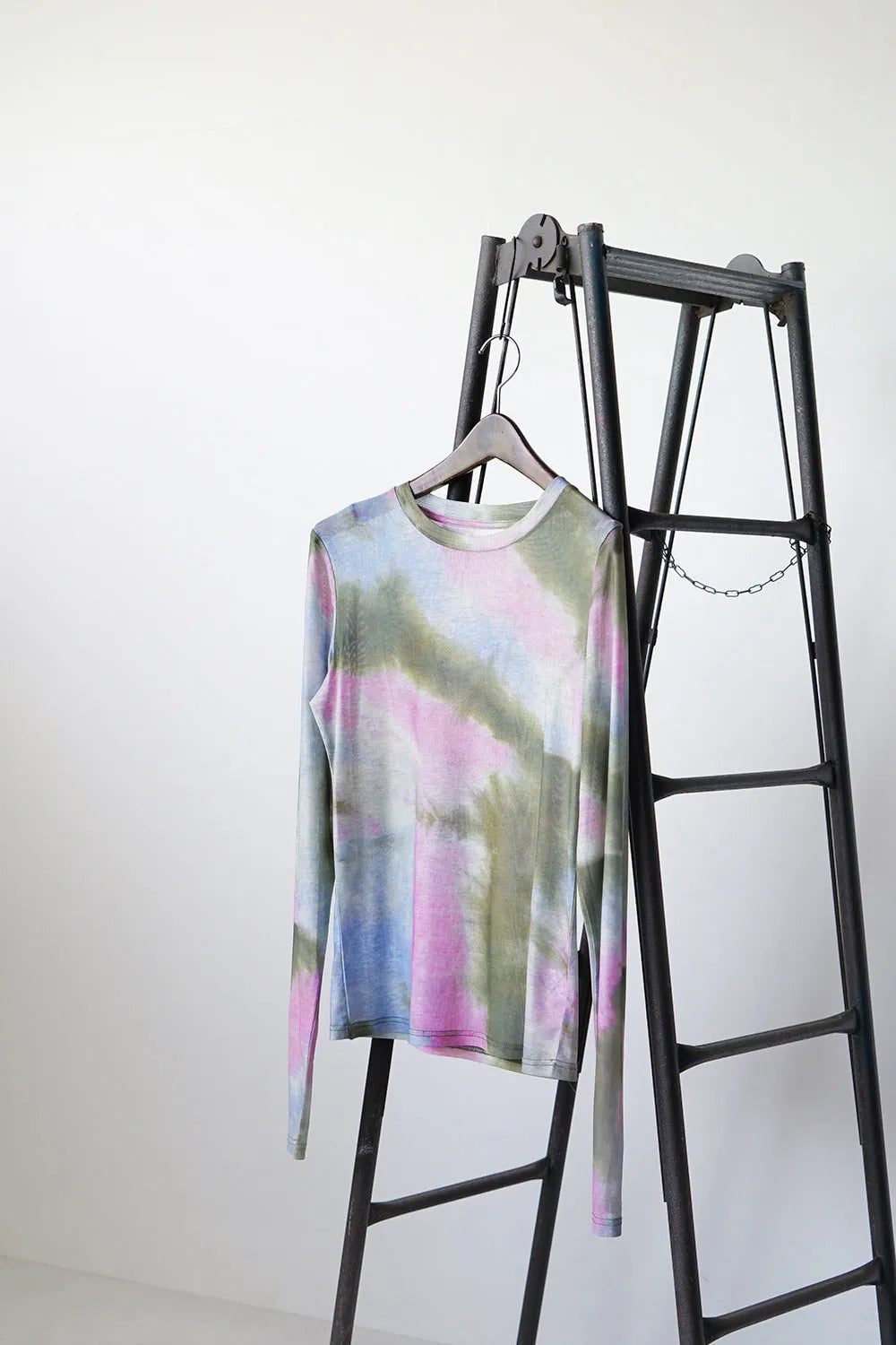 シアーカットソー(タイダイ柄/花柄)