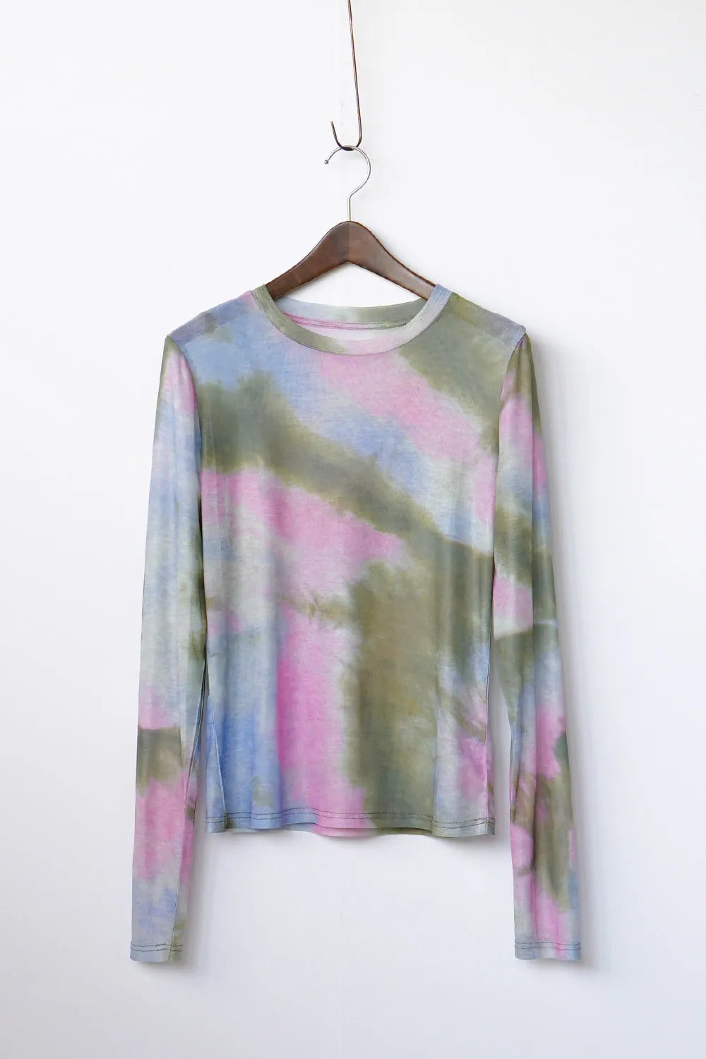 シアーカットソー(タイダイ柄/花柄)