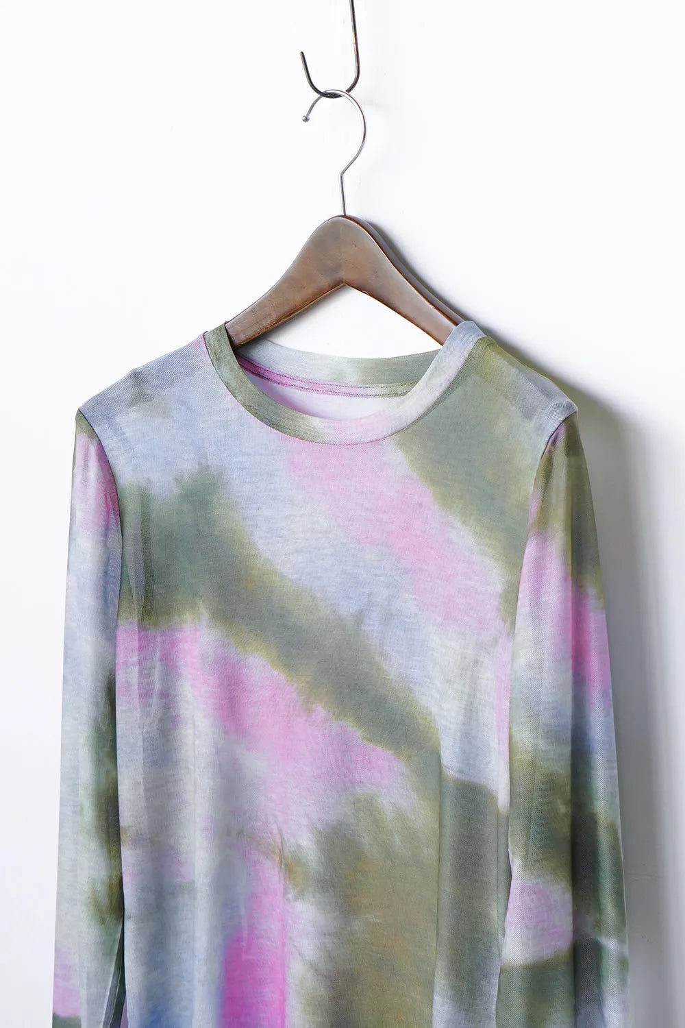 シアーカットソー(タイダイ柄/花柄)