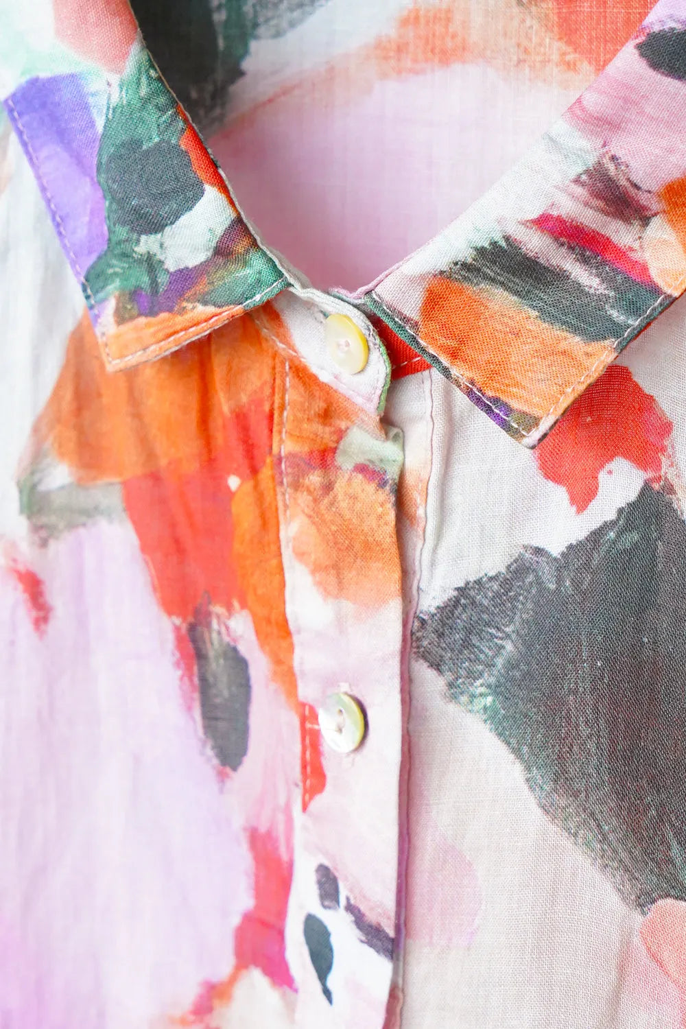 【MICALLE MICALLE】ワイドリネンシャツ