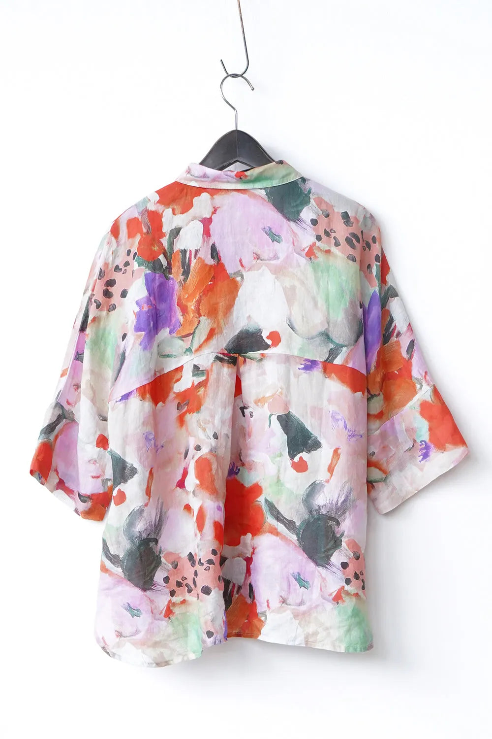 【MICALLE MICALLE】ワイドリネンシャツ