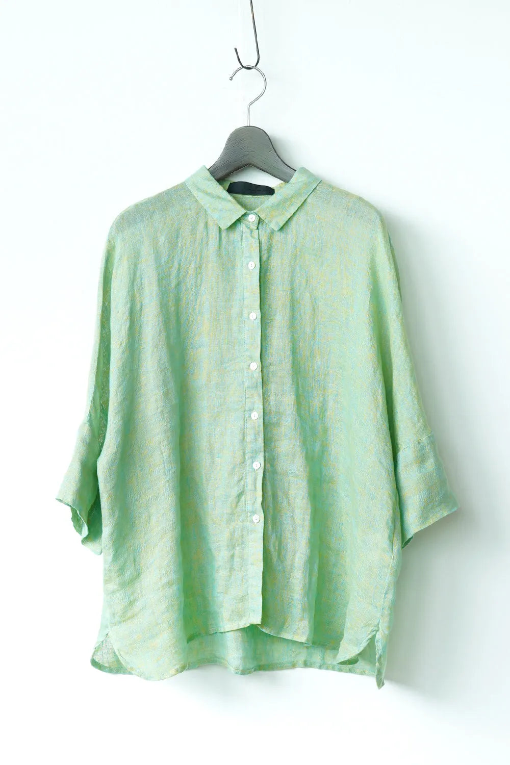 【MICALLE MICALLE】ワイドリネンシャツ