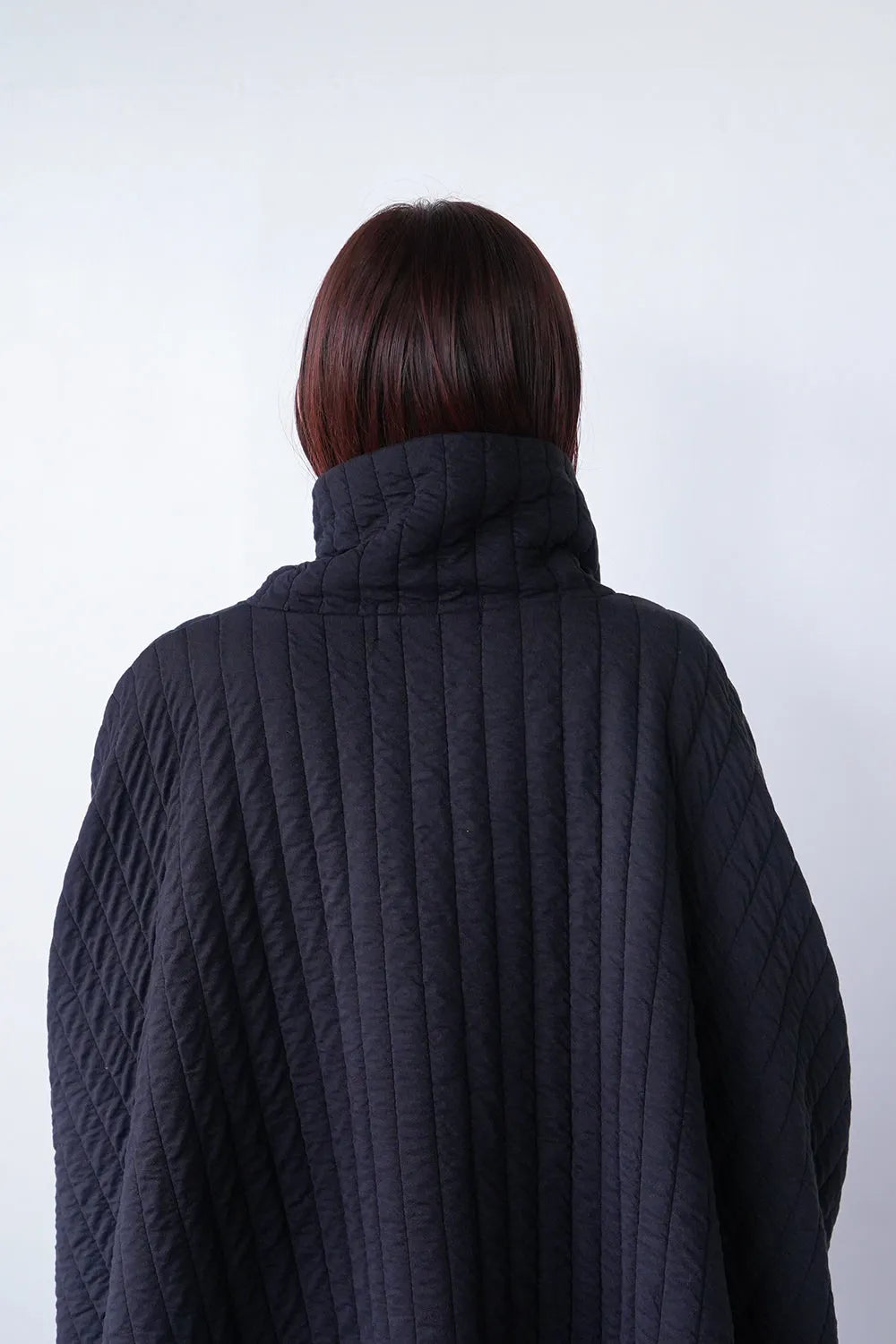 ハイネックドルマンビッグコート