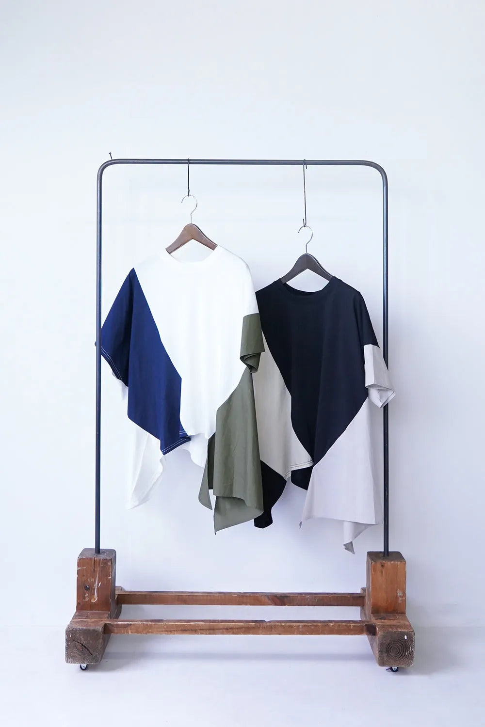 【MICALLE MICALLE】3配色ワイドカットソー