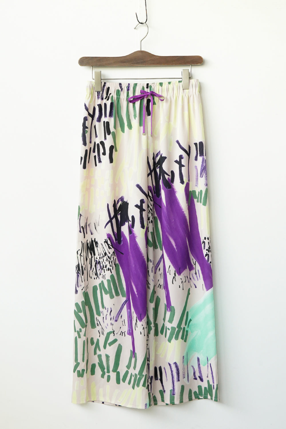 再入荷予定】ビビッドペイント柄イージーパンツ – LILA & CITTA
