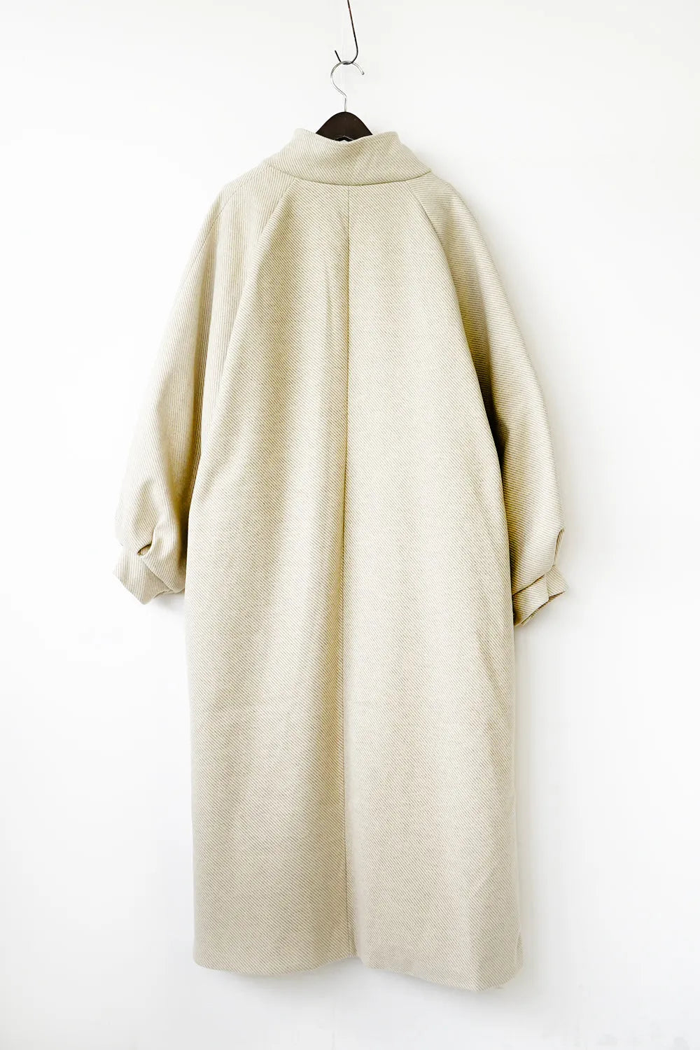 ななめダッフルロングコート