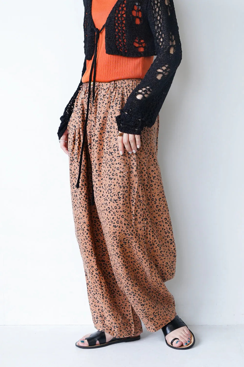 2タックワイドリネンパンツ