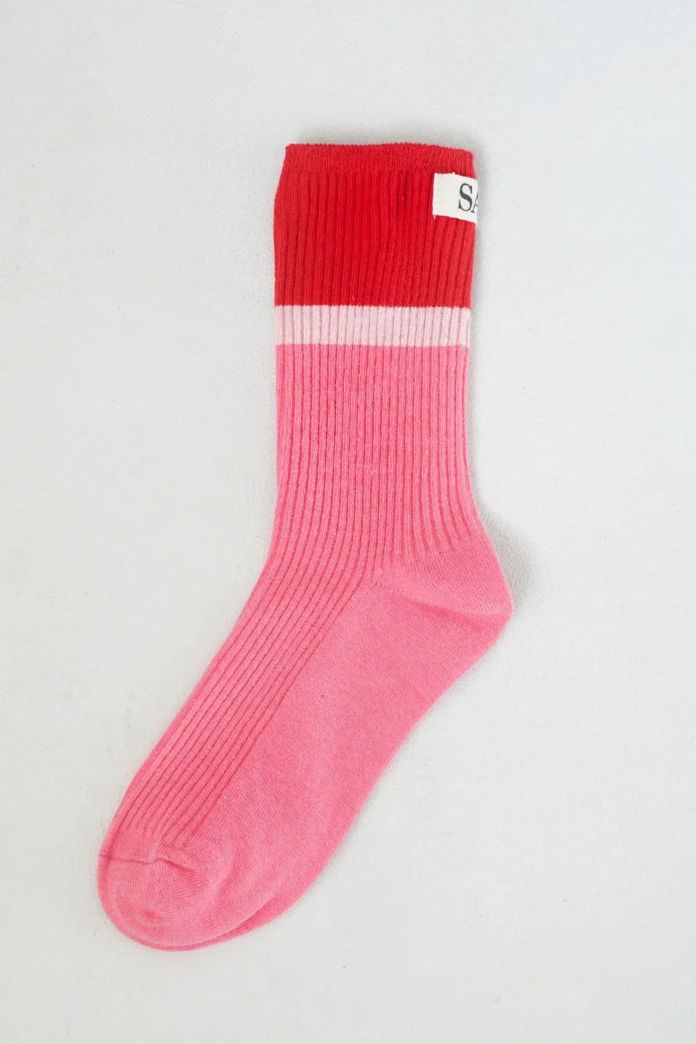 3配色ラインソックス