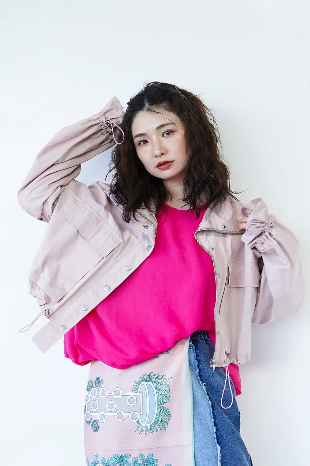 【LILA n’ citta】ドロストユーティリティジャケット