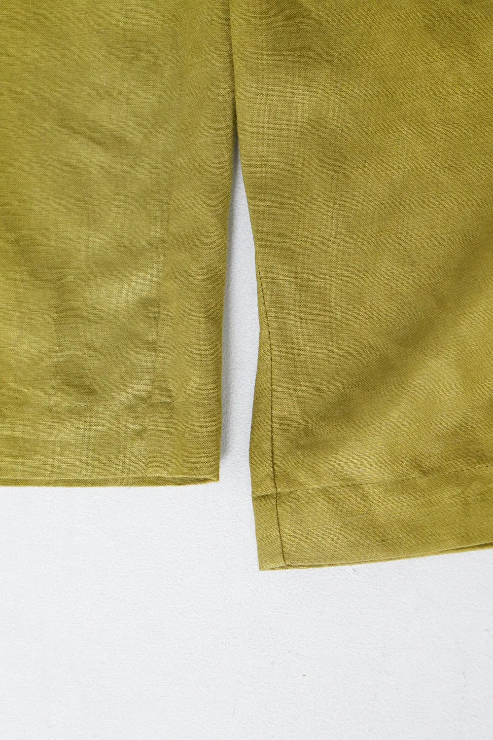 【LILA n' citta】リネンレーヨンバイカラーパンツ