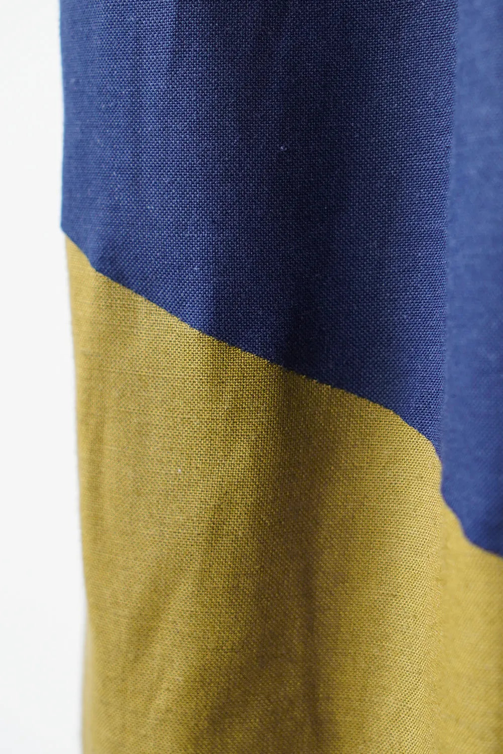 【LILA n' citta】リネンレーヨンバイカラーパンツ