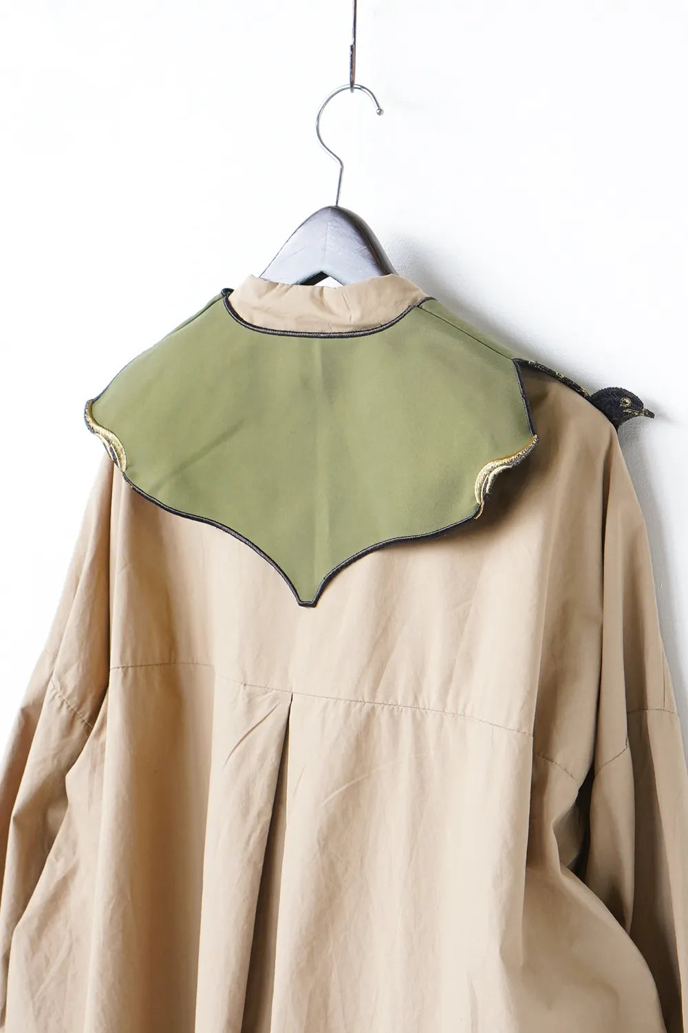 鳥刺繍衿付きチュニックシャツ – LILA & CITTA ONLINE SHOP 鳥刺繍衿付きチュニックシャツ – LILA & CITTA ONLINE SHOP