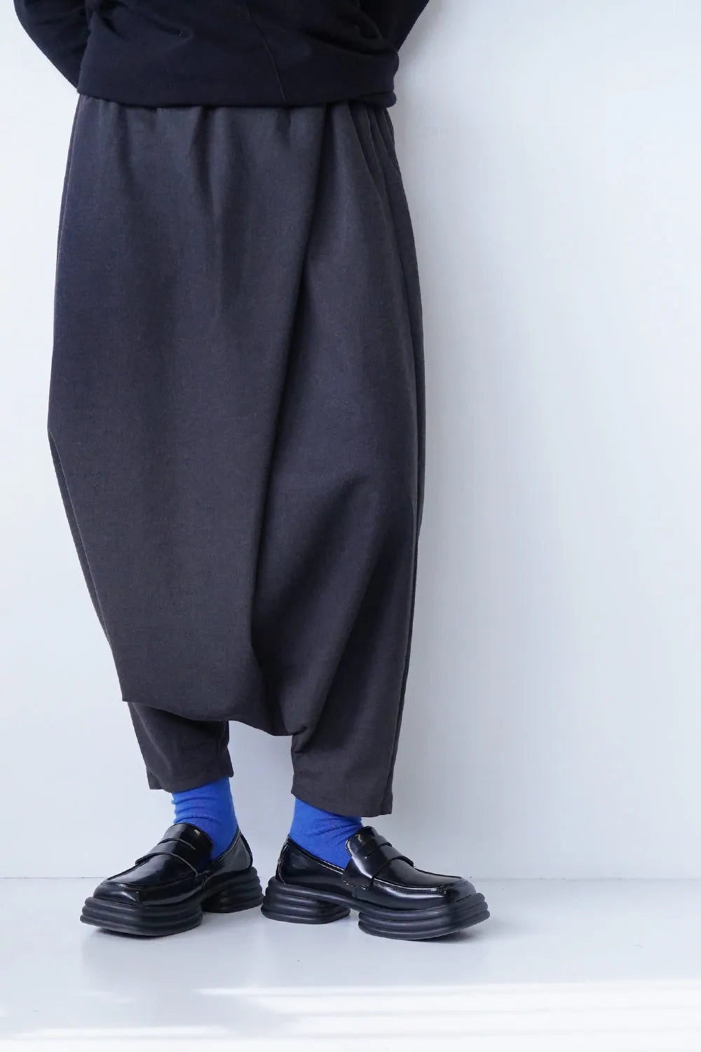 【LILA n' citta】ビッグタックサルエルパンツ