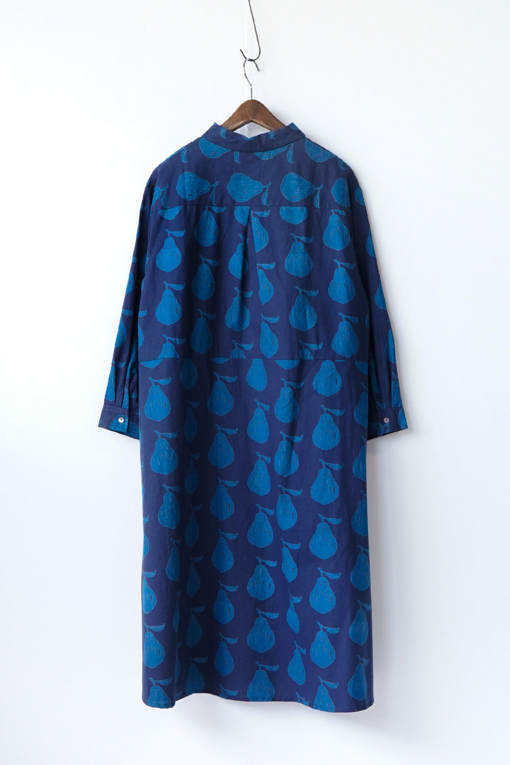 fu-dueka::】ラフランスプリント切替シャツワンピース – LILA