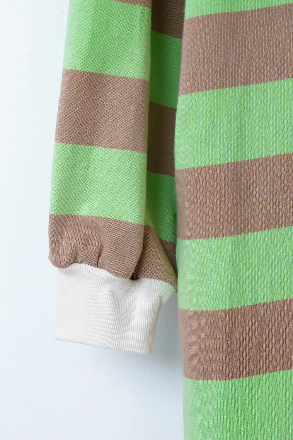 セーラーカラーボーダースウェットワンピース