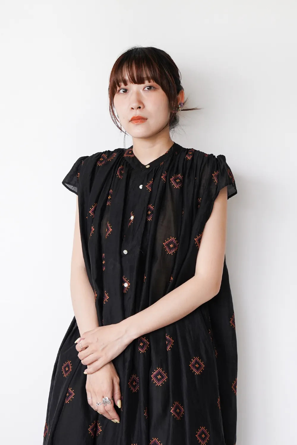 ◇刺繍ヨークギャザーシャツワンピース – LILA & CITTA ONLINE SHOP ◇刺繍ヨークギャザーシャツワンピース – LILA & CITTA ONLINE SHOP