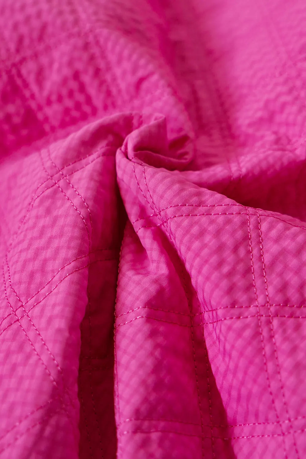 【LILA n’ citta】格子柄キルティングブルゾン