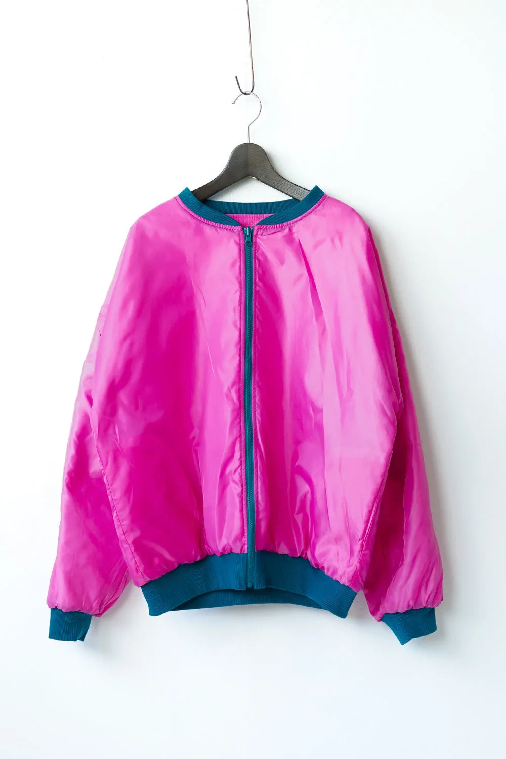 【LILA n’ citta】格子柄キルティングブルゾン