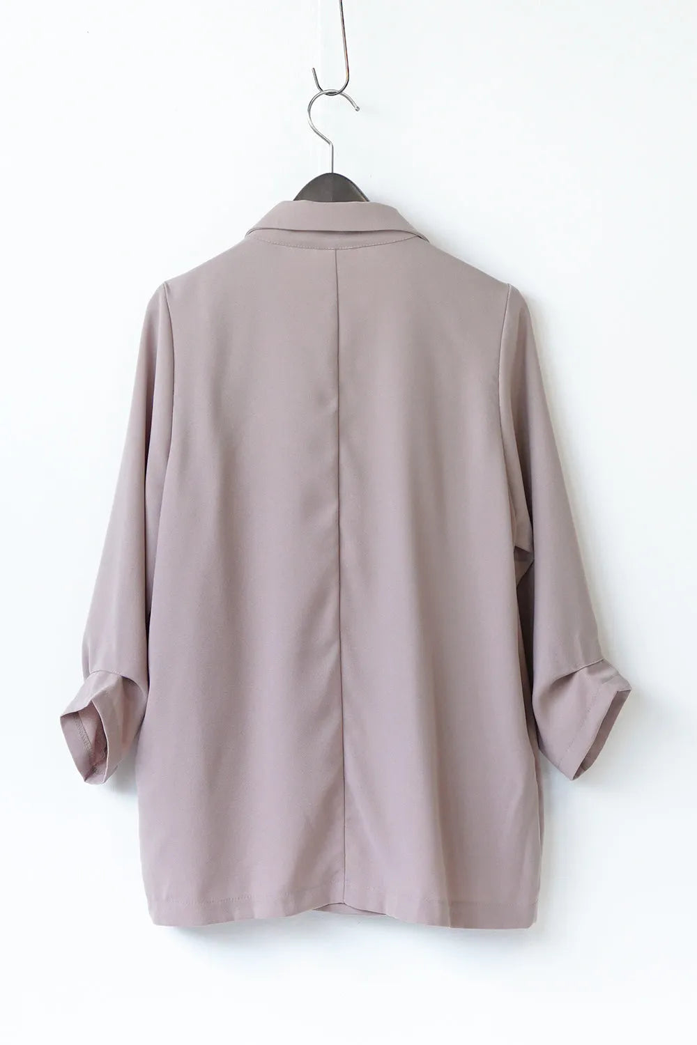 袖タックダブルジャケット