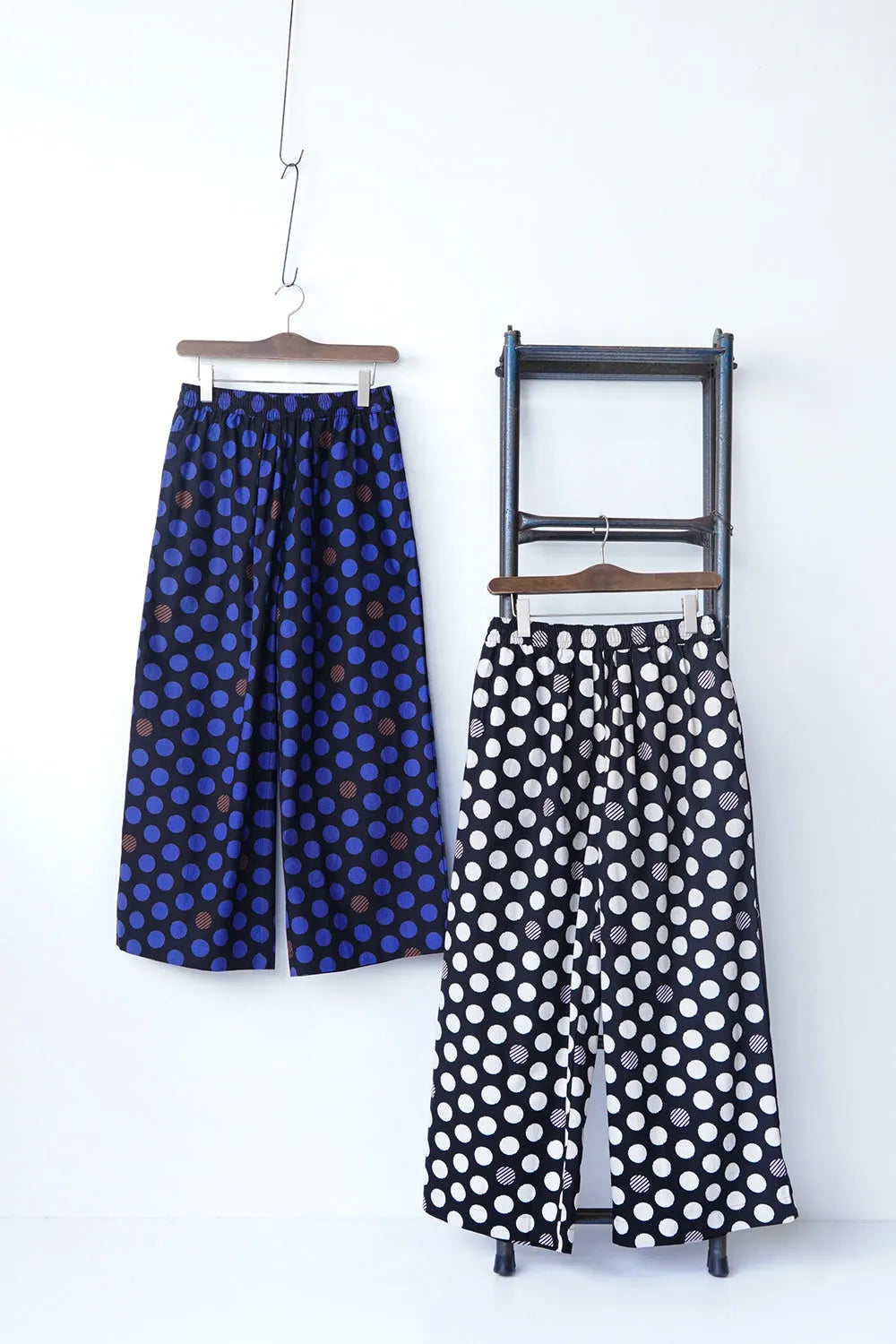 【fu-dueka::】ドットプリントワイドパンツ