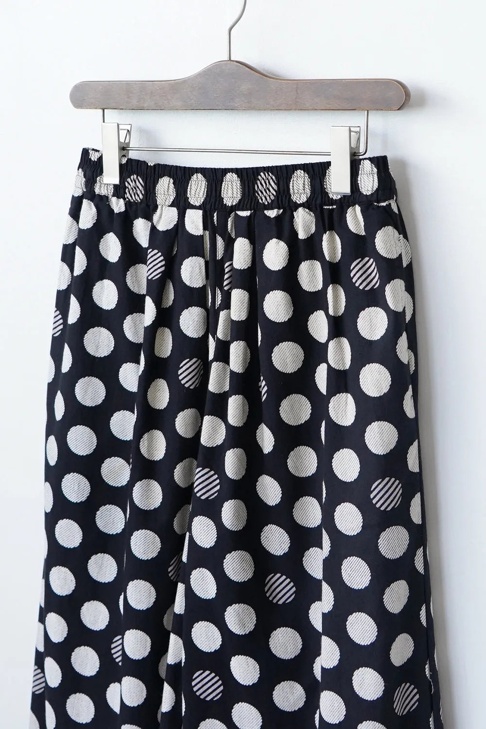 【fu-dueka::】ドットプリントワイドパンツ