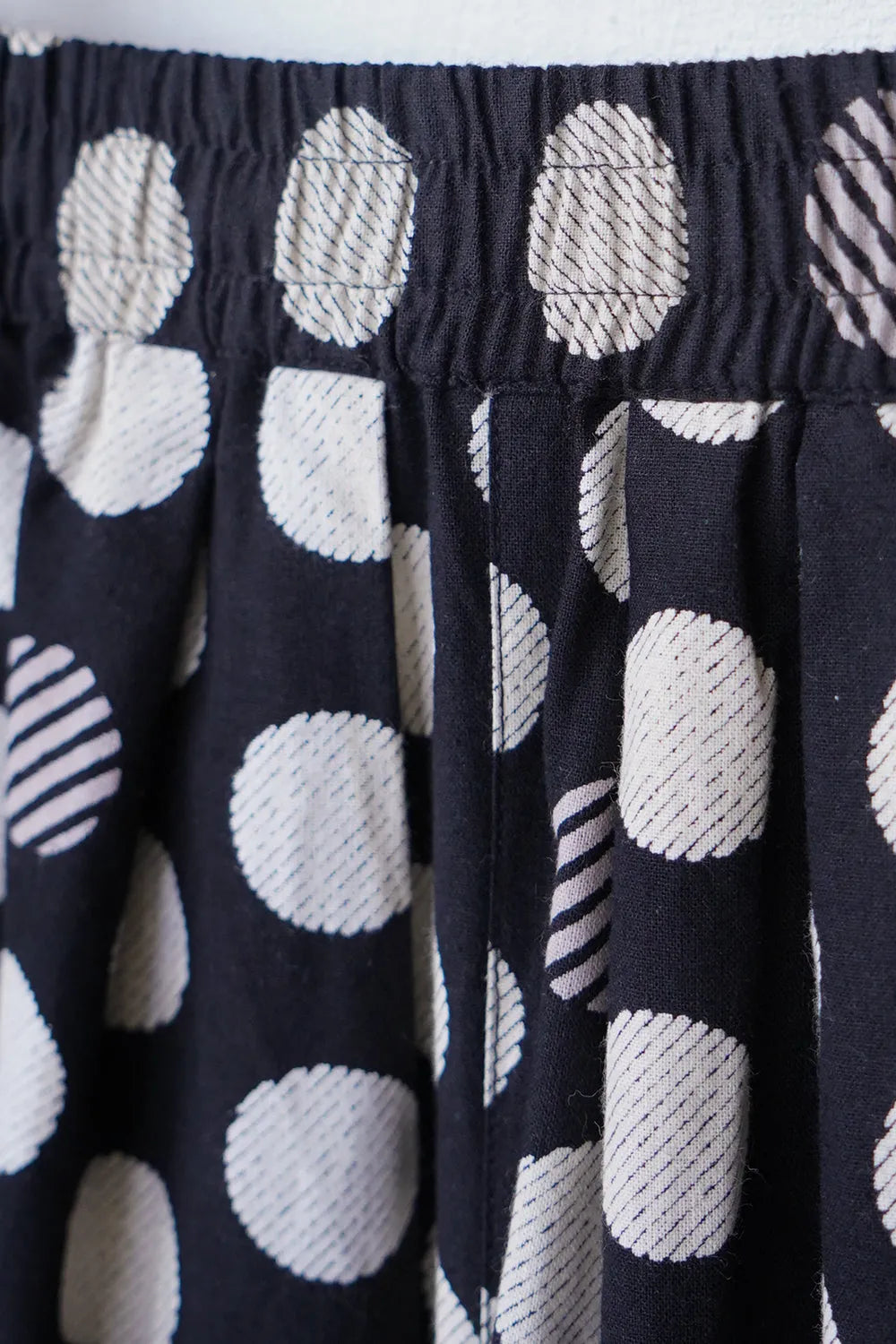 【fu-dueka::】ドットプリントワイドパンツ