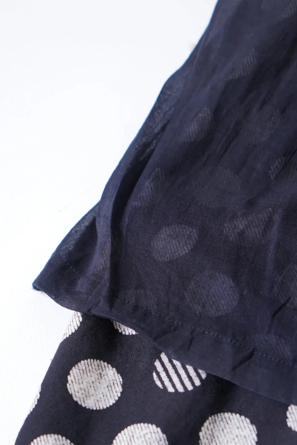 【fu-dueka::】ドットプリントワイドパンツ