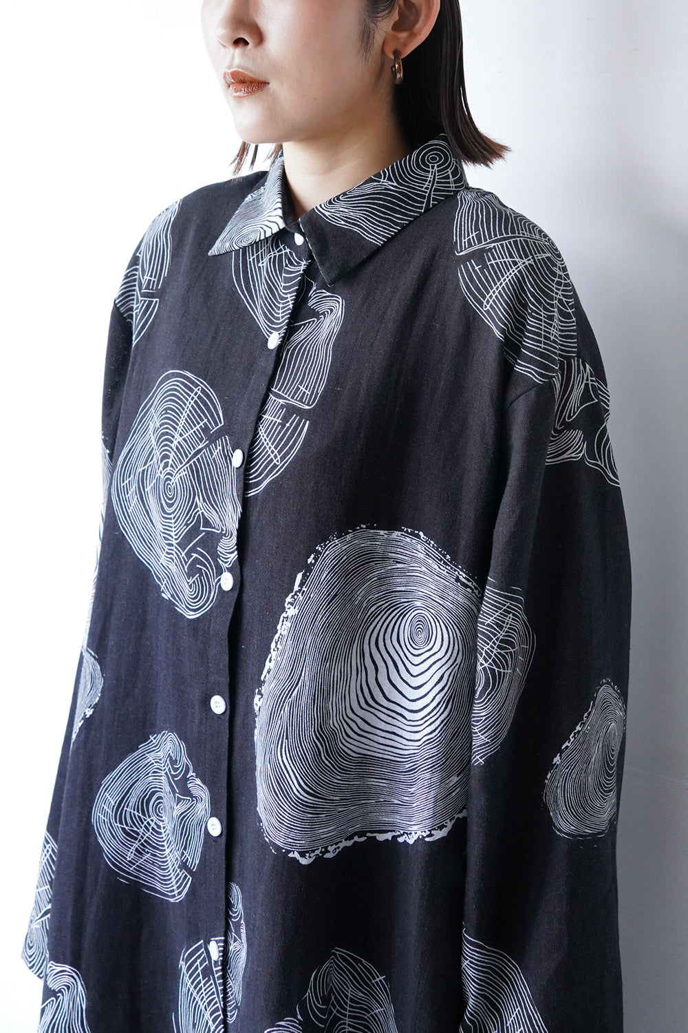 年輪柄シャツワンピース – LILA & CITTA ONLINE SHOP