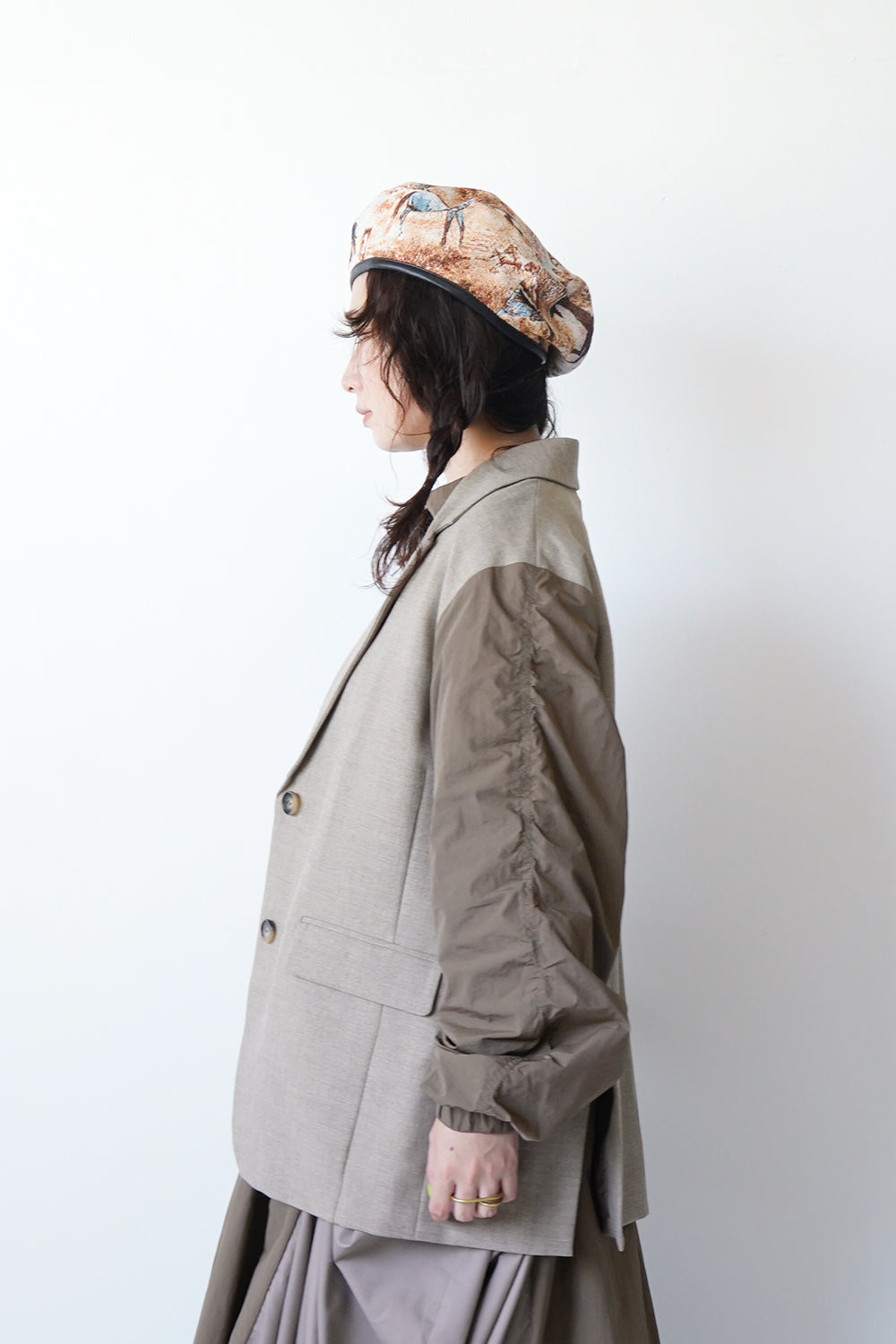 CHIGNON】袖MA-1ドッキングジャケット – LILA & CITTA ONLINE SHOP