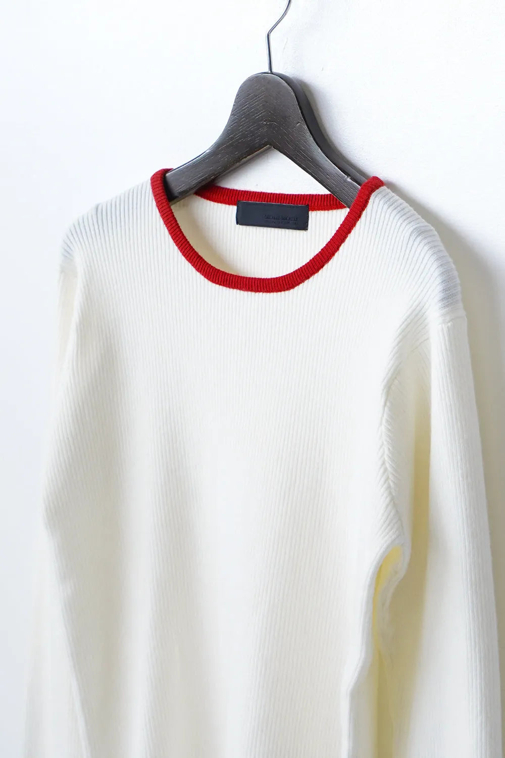 【MICALLE MICALLE】配色ラインニットソー