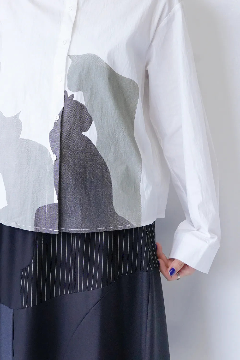 シャドーキャットシャツ