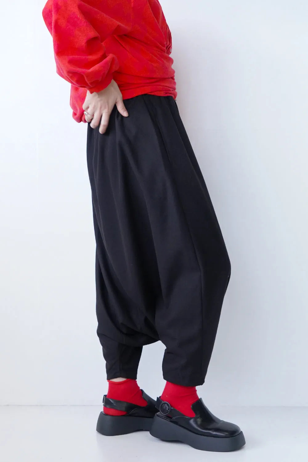 LILA n' citta】ビッグタックサルエルパンツ – LILA & CITTA ONLINE SHOP