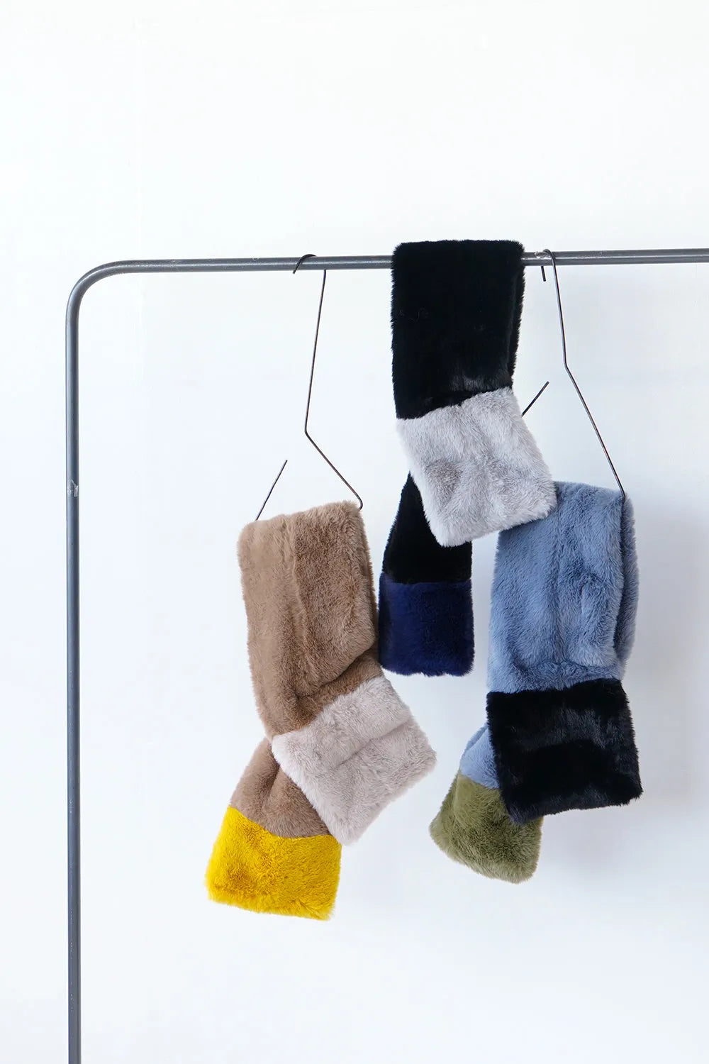 3配色ティペット