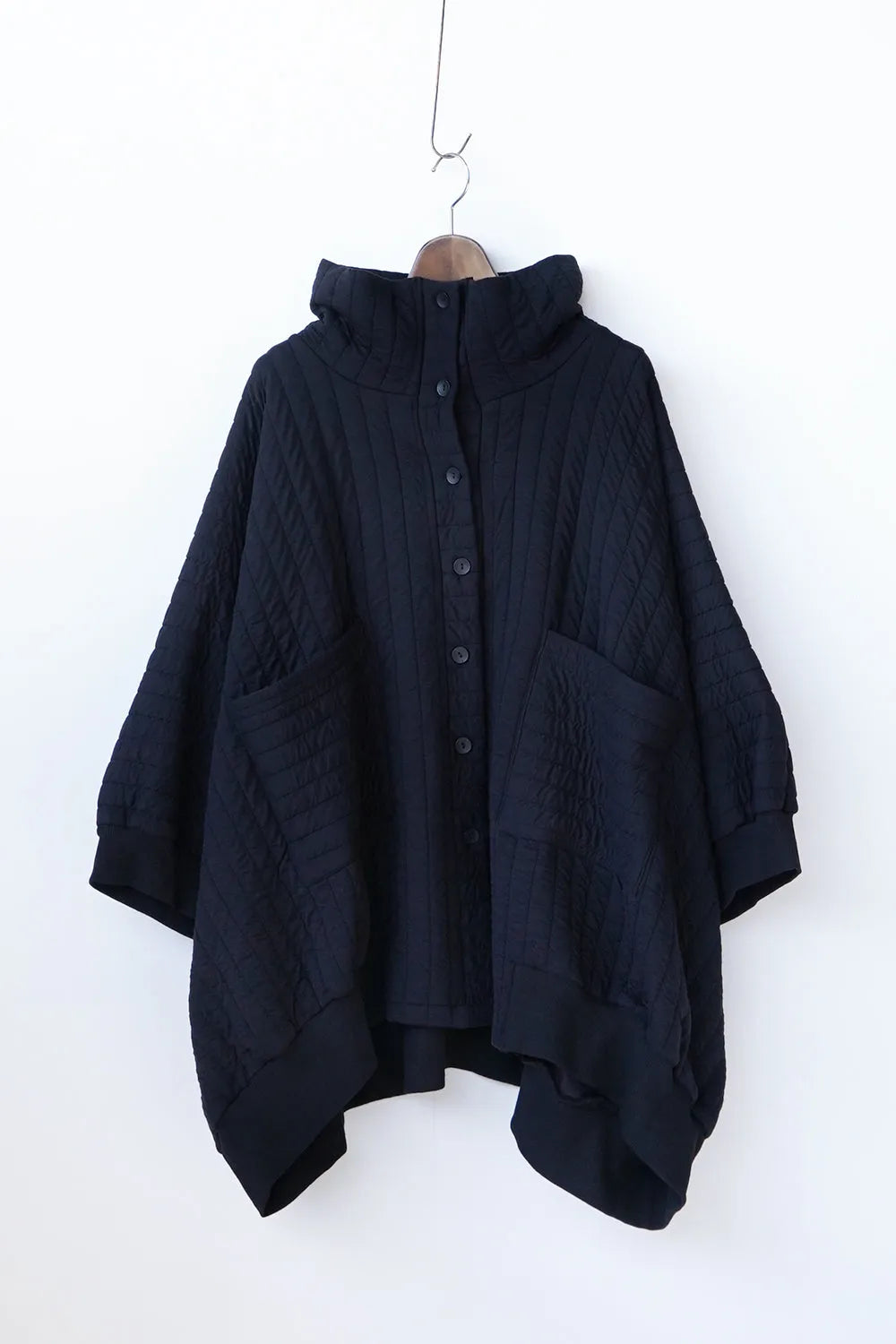 ハイネックドルマンビッグコート