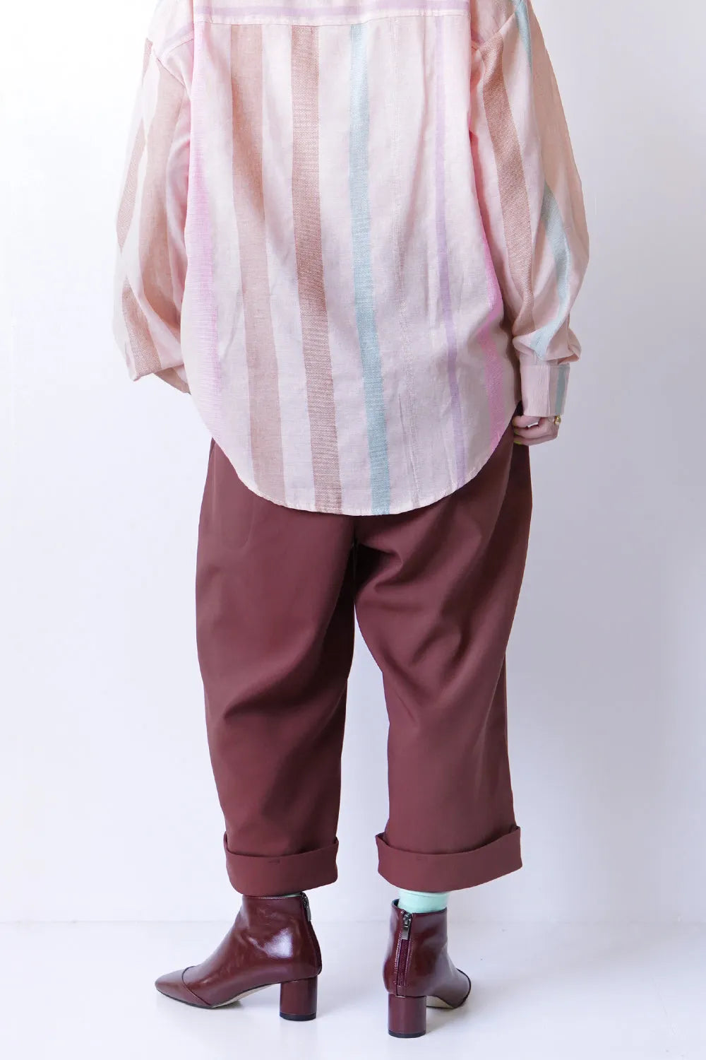 【LILA n’ citta】ヨークポケットストレッチパンツ