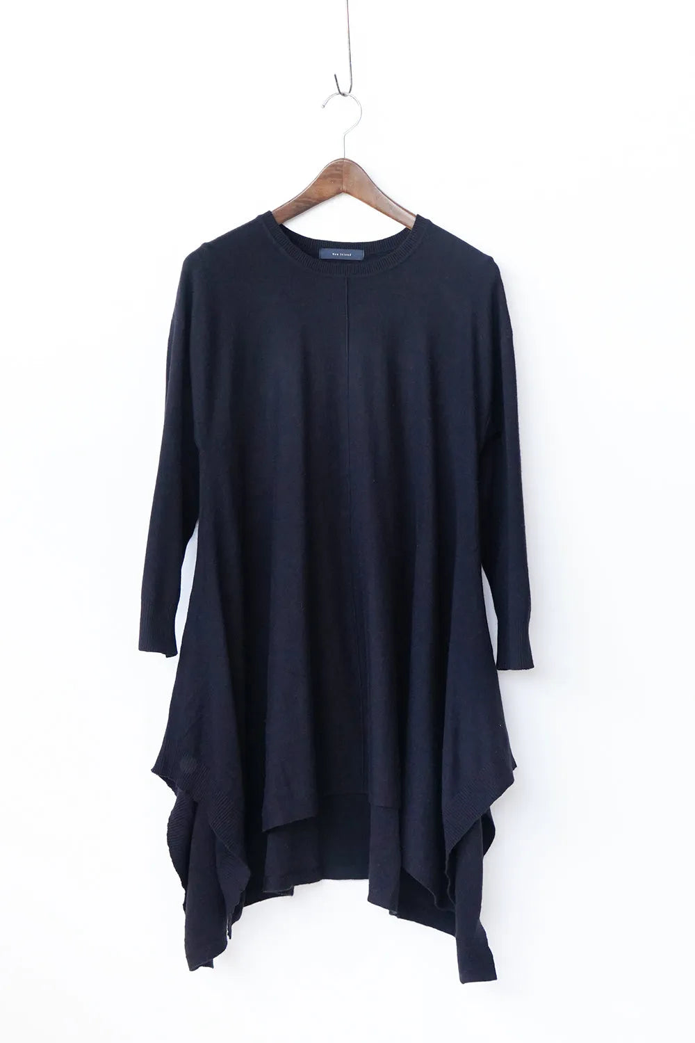 センターラインチュニックニット