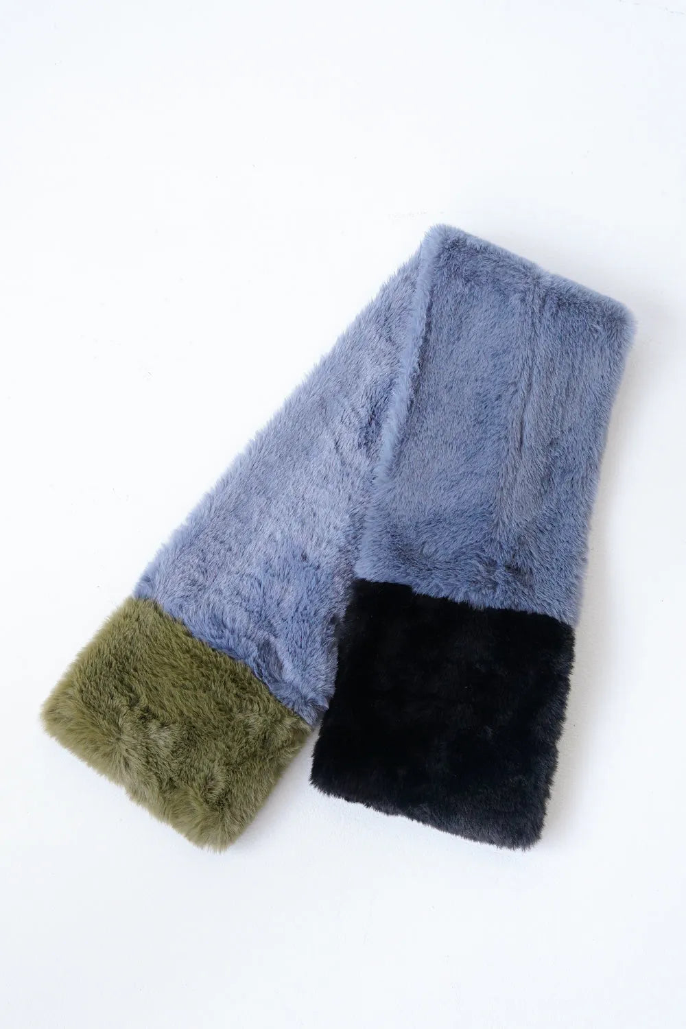 3配色ティペット